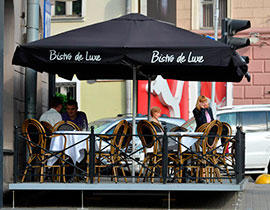 Уличный зонт для кафе 3х3м